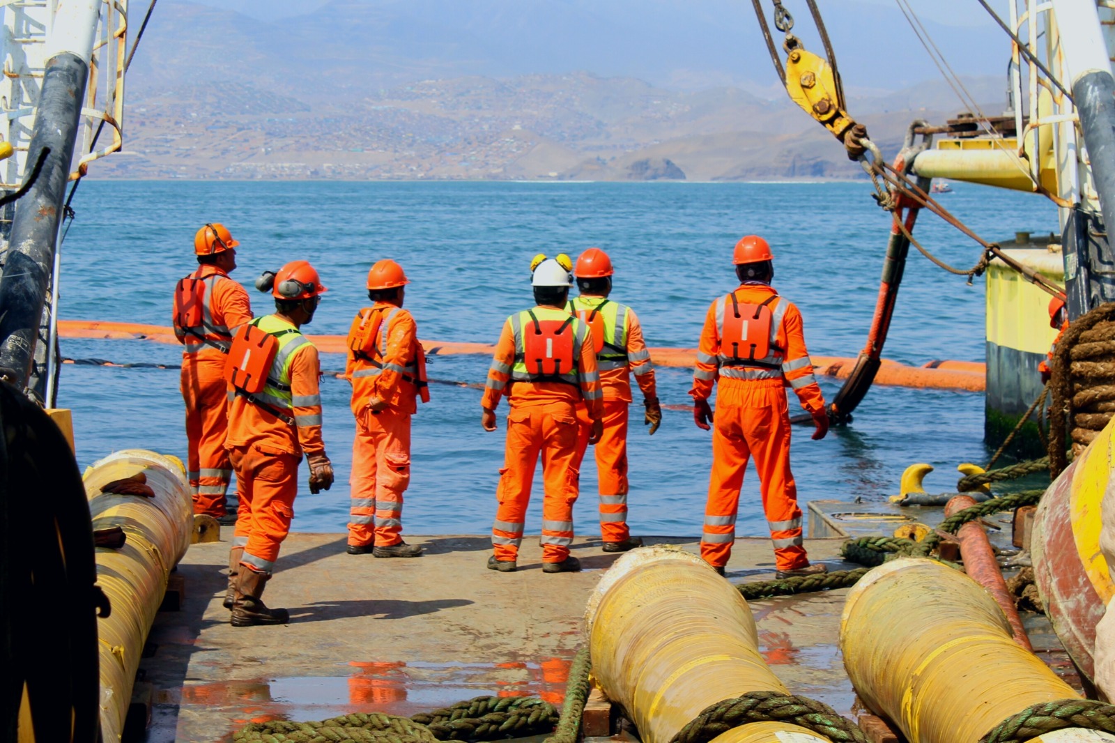 Operaciones de terminal de carga líquida